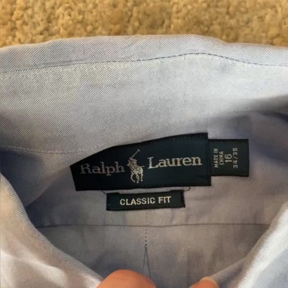 Ralph Lauren Men’s button up - Picture 2 of 2
